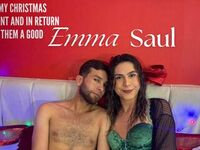 naked couple with webcam EmmaSaul