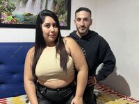 adult couple cam LeslyAndSebas