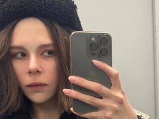 naked girl with webcam masturbating with sextoy JaymeAllsup